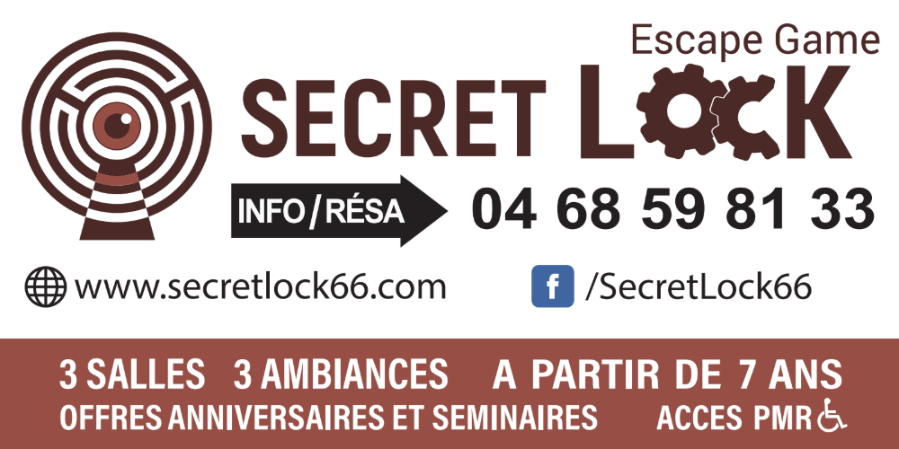 Secret Lock 66 - Escape Game Perpignan